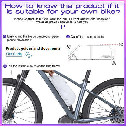 [ON SALE] Hailong Battery Electric Bicycle 21700 18650 Cells Pack 48V 36V 13Ah 52V 20Ah eBike Powerful Lithium Battery for BBS02.