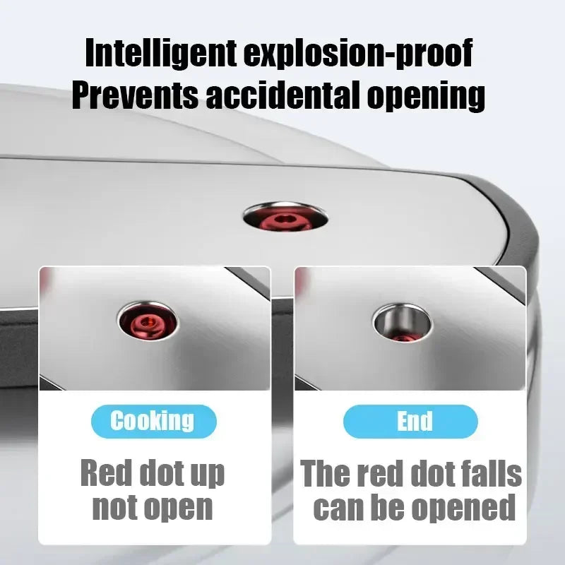 Pressure Cooker Multifunctional Pressure-Limited Explosion-proof Pressure Cooker Stainless Steel Kitchen Pressure Pot.