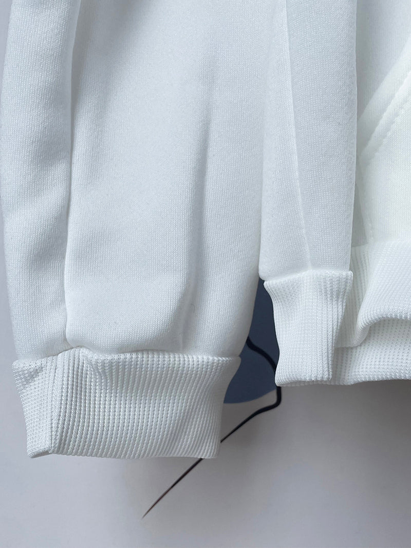 Blessyuki lässig Slimple Letter Print Hoodies Sweatshirt Frauen Herbst neu plus Größe dünne Basic Pullover weibliche y2k Kleidung