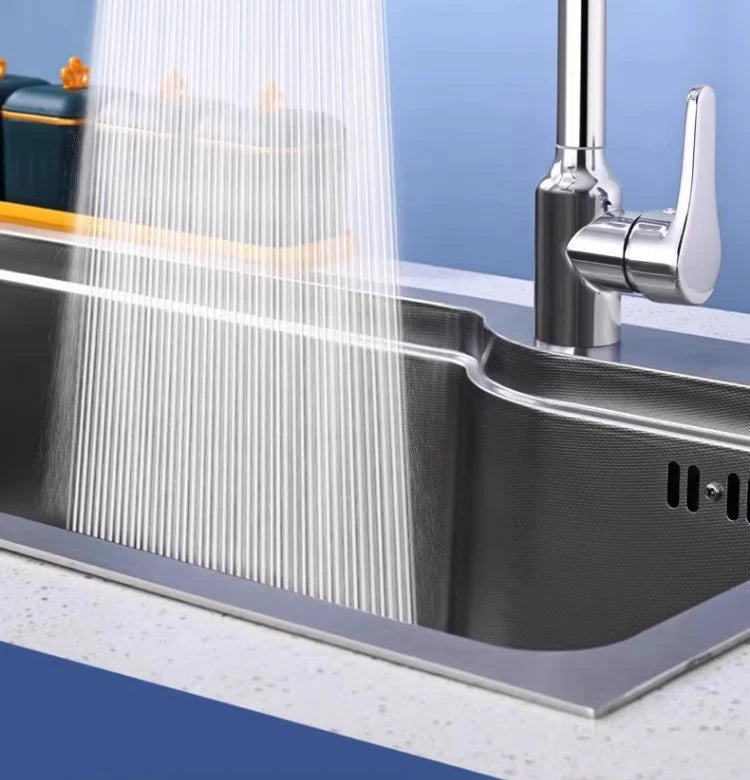 3-speed Waterfall Water Outlet Multi-function Faucet Extender Universal Rotating Nozzle Splash-proof Kitchen Artifact