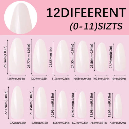 Milky Nail Tips 120 Pcs Press on Nails Red White Fake Nails Glossy Artificial Finger Manicure Reusable False Nails for Women #td.