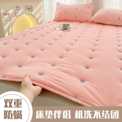 Removable Mattress Protector Thin Lightweight Bed Cover Fits All Sizes Easy to Clean.