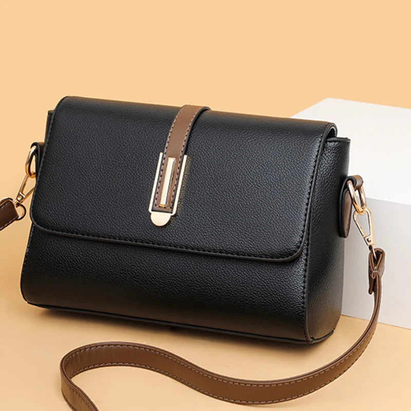 Fashion Crossbody Bag ,PU Leather Messenger Bag ,Versatile Sling Shoulder Women's Bag, Small Handbags.