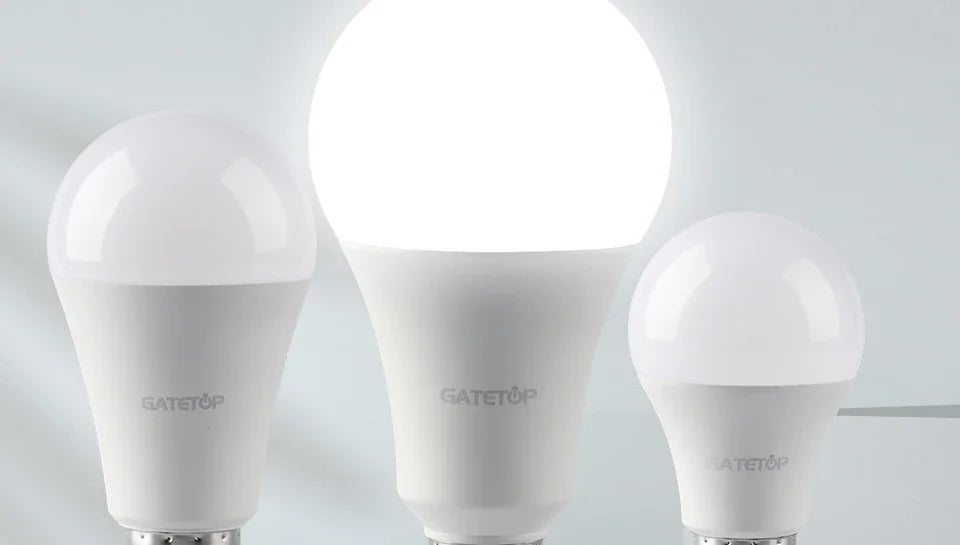 LED-Lampe AC220-240V 15w 9w 24w 18w LED-Lampe Energie spar lampe e14 e27 gu10 Wohnzimmer beleuchtung, kein Flimmern warm weißes Licht.