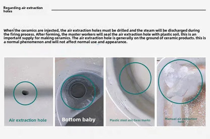 Einfache Installation, wandmontiertes Keramik-Badezimmerwaschbecken für kleine Räume