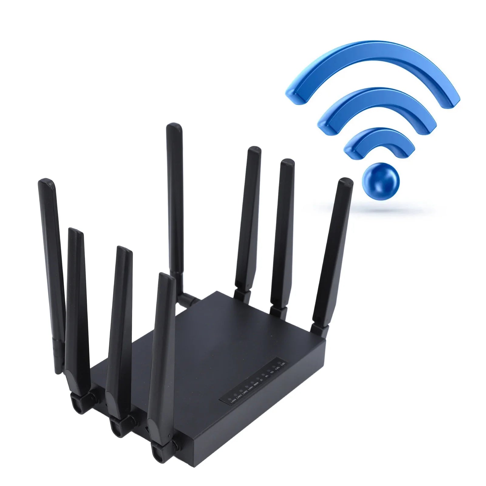 5G CPE WiFi 6 Router Gigabit Plug and Play Heat Dissipation Dual Band WiFi Multiple Sharing WiFi 6 Ethernet Router for Home.