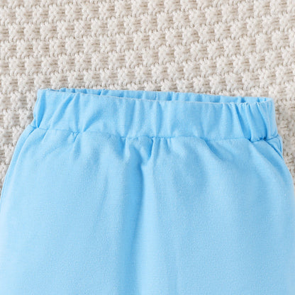 Newborn Baby boy Set Little bear Long sleeved Jumpsuit+Long Pants+Hat+Socks 4Pcs/Set 0-9 Month Baby boy Spring and Autumn Set.