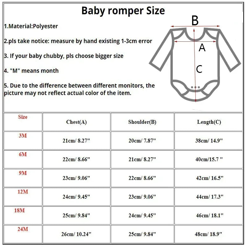 Halber Weg zu einem Geburtstag Baby Bodysuit Langarm Mädchen und Jungen Stram pler Baby Party Overall Kleidung.