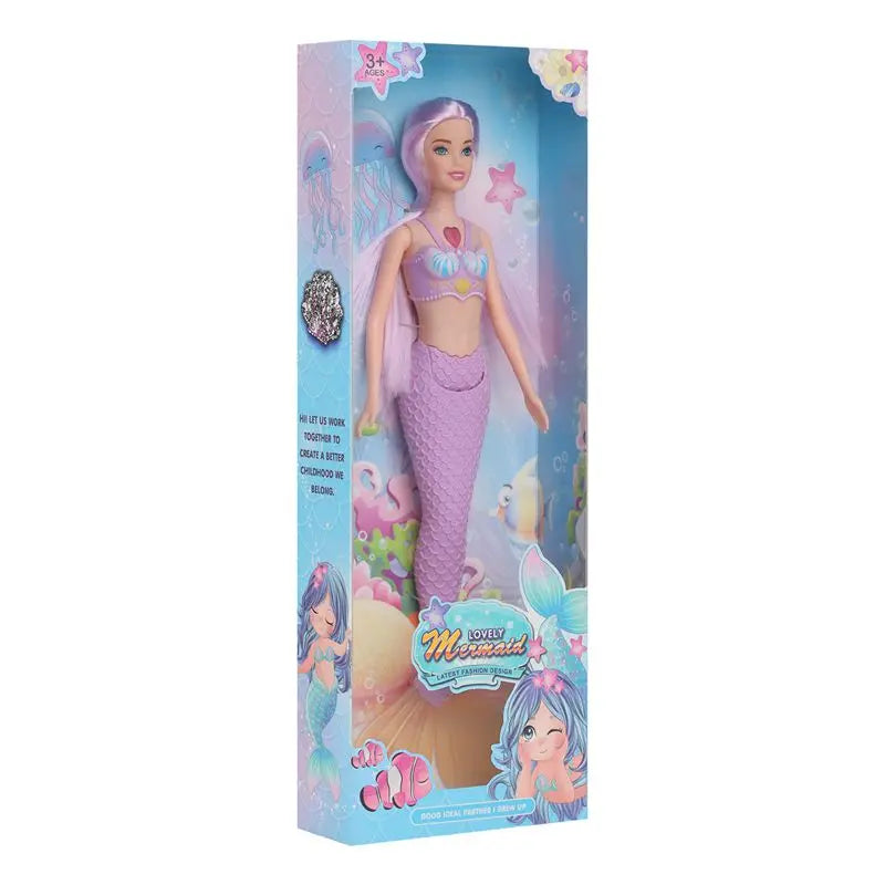 Mermaid Dolls Kids Toys Kawaii Items Fast Shipping Birthday Present With Box For Children Girls DIY Game Christmas Gifts.
