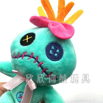Disney Lilo and Stitch Plush Doll Toy Bouquet Stitch Animal Stuffed Keychains Pendant Girl Kids Birthday Christmas Gifts.