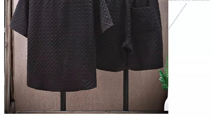 Casual Thin Sports Two-piece Set 2024 Summer Ice Silk Suit Men's Trendy Short Sleeve T-shirt Shorts One Set.