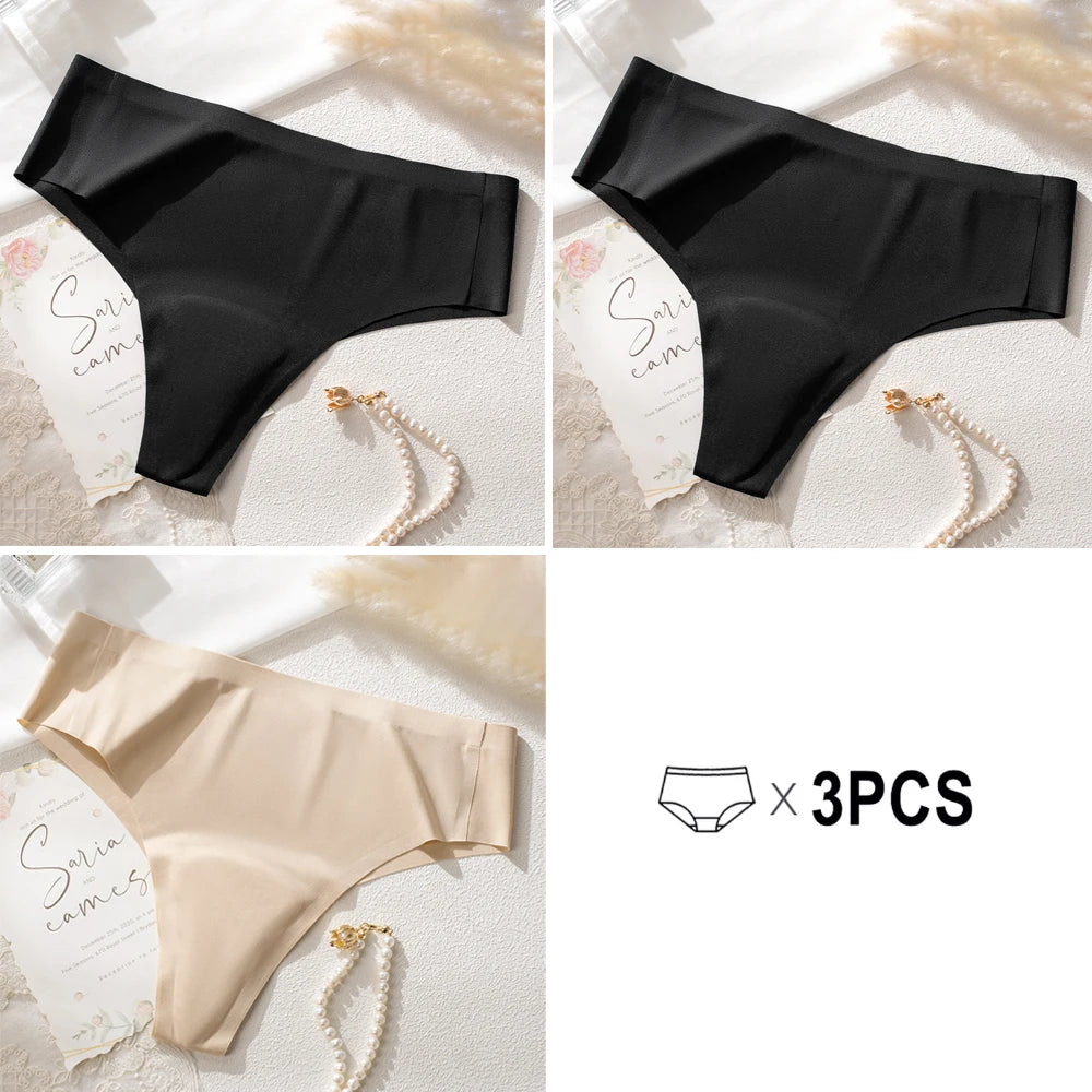 3Pcs Avoid Camel Toe Panties Seamless Thong Panties Camel Toe Concealer Cover Cameltoe Prevention Underwear Anti Cameltoe Briefs