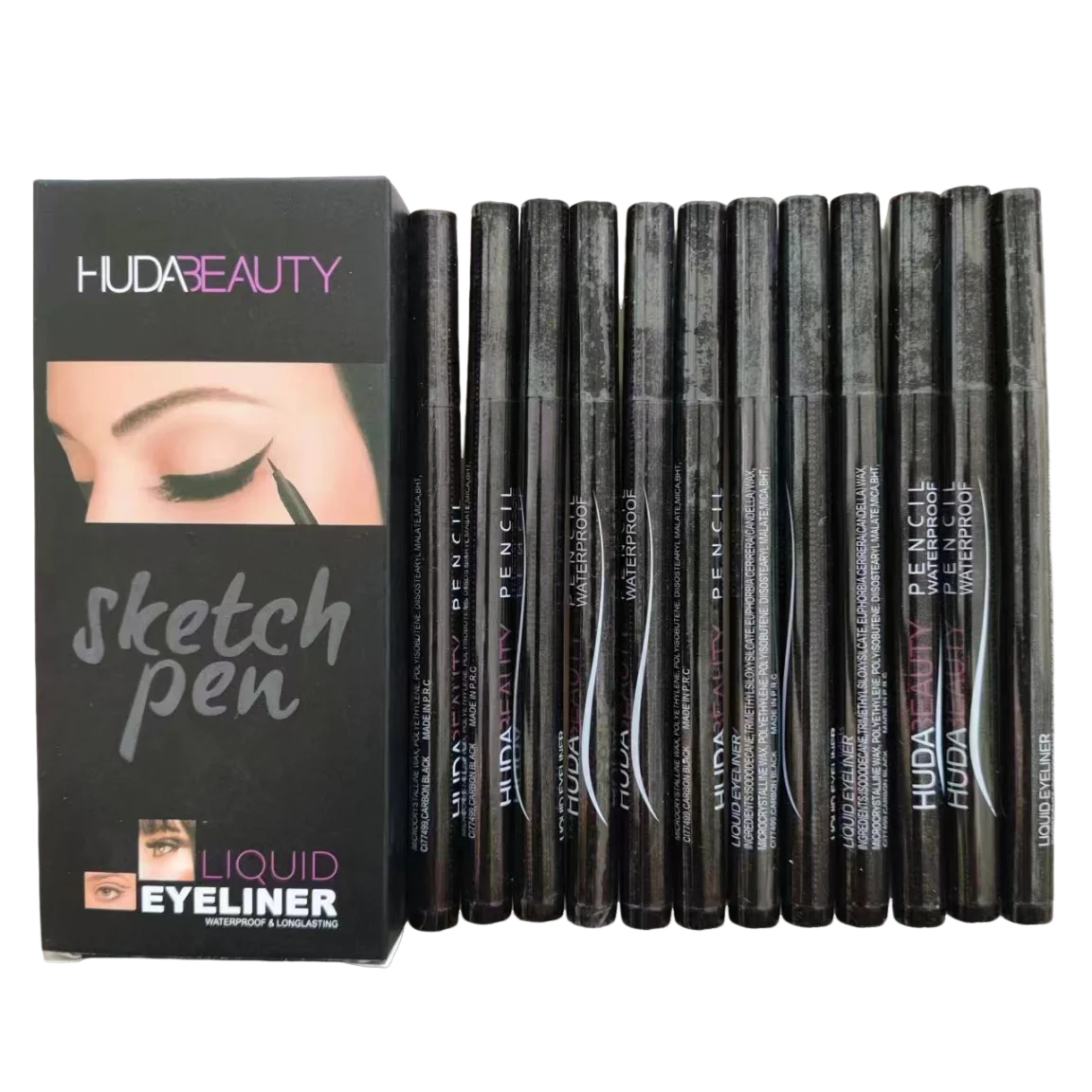Black Liquid Eyeliner Pen Waterproof Long Lasting Eye Makeup Smooth Eye Liner Pencil Hot Cosmetics.