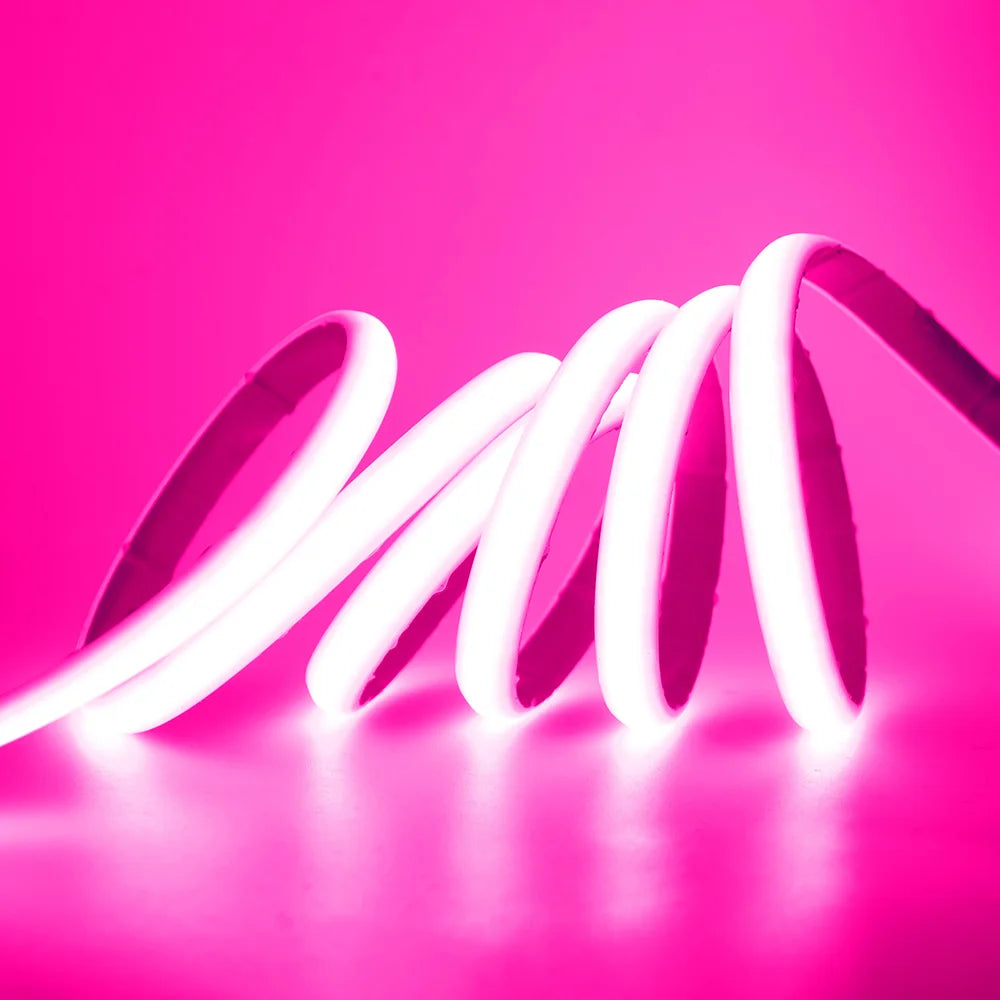 Waterproof COB LED Neon Light Strip 12V 24V 5m 10m 15m 20m 0.5m 320 LEDs Flexible Tape Silicone Tube Lamp Liner Lighting RA90