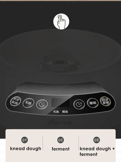 220V 7L Dough Maker flour mixers ferment dough Mixer Bread Kneading Stirring machine.