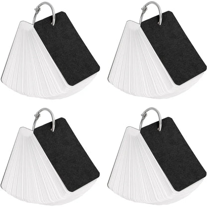 400/100 Blatt Kraftpapier, leere Karteikarten mit Binderingen, Spiralnotizblöcke, Mini-Notizbücher, Lernkarten, Buch, Kawaii-Briefpapier