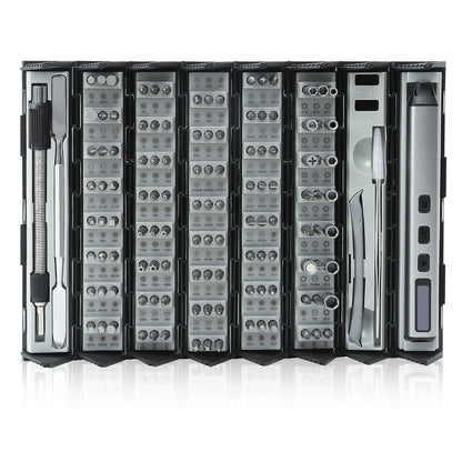 126-in-1-Präzisions-Elektroschrauber-Sets, wiederaufladbares Mini-Set, kabellose kabellose Bits für Xiaomi, Handy, mobiler Laptop, PC