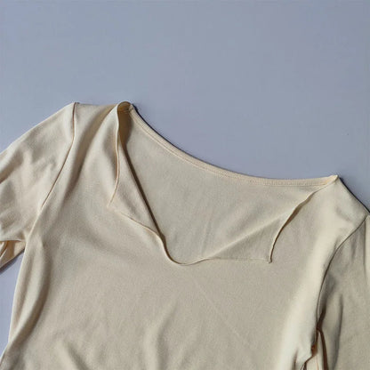 Sports Top Women's Autumn Slim Fit Small V-neck Quick Drying Yoga Clothes Running Fitness Pilates Long Sleeves Outwear T Shirts.