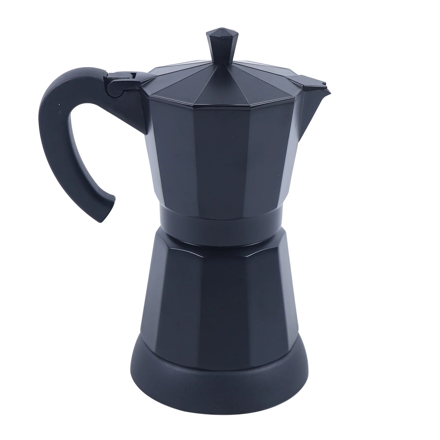 300 ml Electric Coffee Machine Aluminium Espresso Maker Mocha Espresso Pot with Separate Base.