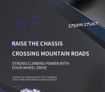 Teeggi S922 2.4G RC Stunt Car 4WD Double Remote Control 360° Degree Rotation RC Off Road Climbing Kids Rc Drift Car Toy for Gift