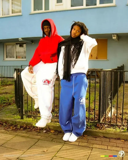 Streetwear PROTECT Mode Brief Stickerei Lose Jogginghose männer Und frauen Y2K Harajuku Hip-Hop Gothic Casual Joker Hosen.