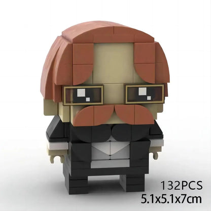 MOC Magic Movie Anime Game Action Figures Building Assembly Model Puzzle Children's Toy DIY Birthday Gift Tabletop Ornament.