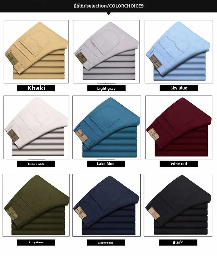Frühling Sommer männer Hosen Farbe Gerade Bein Hosen Jugend männer Tragen Koreanischen Stil Slims Glättet Silhouette Dünne handel Hosen.