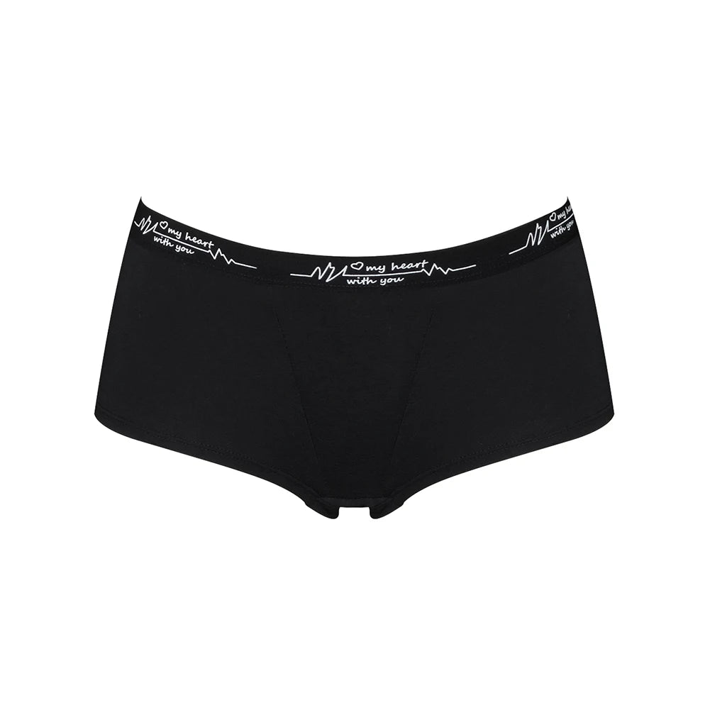 Ladies Solid color boxers Briefs Comfortable Female Underwear Sporty Style Casual Sexy Panties for Women S-XL.