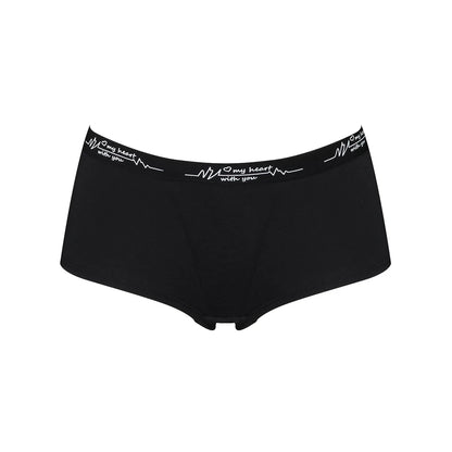 Ladies Solid color boxers Briefs Comfortable Female Underwear Sporty Style Casual Sexy Panties for Women S-XL.