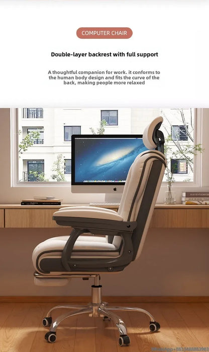 Bequemer Büro-Computerstuhl, universitätsschlafsaal, Schlafzimmer, Wohnzimmer, Spiel, Live-Streaming-Stuhl mit verstellbarer Rückenlehne