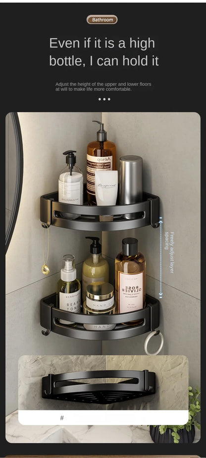 Metalle Badezimmer Handtuchhalter Stanzfreier Rack Toilettenanhänger Raum Aluminium Badezimmer Handtuchhalter, Handtuchhalter, Handtuchhalter Badezimmer