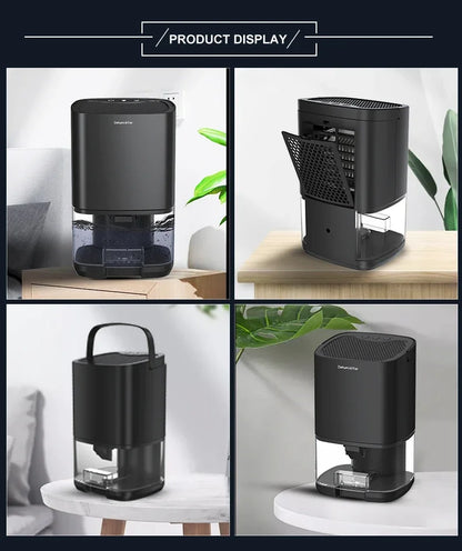 1000ML Air Dehumidifier with Basic Air Filter for Home Room Office Kitchen Moisture Absorbers Machine Anti Humidity Air Dryer.