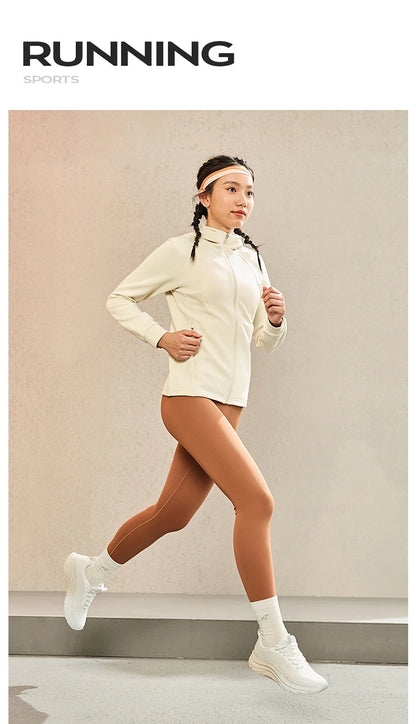 Xtep 299 Leather Running Streamline For Women 2024 Winter Running Shoes Leisure Training Sneaker(Suggest 1 size up) 876418110021.