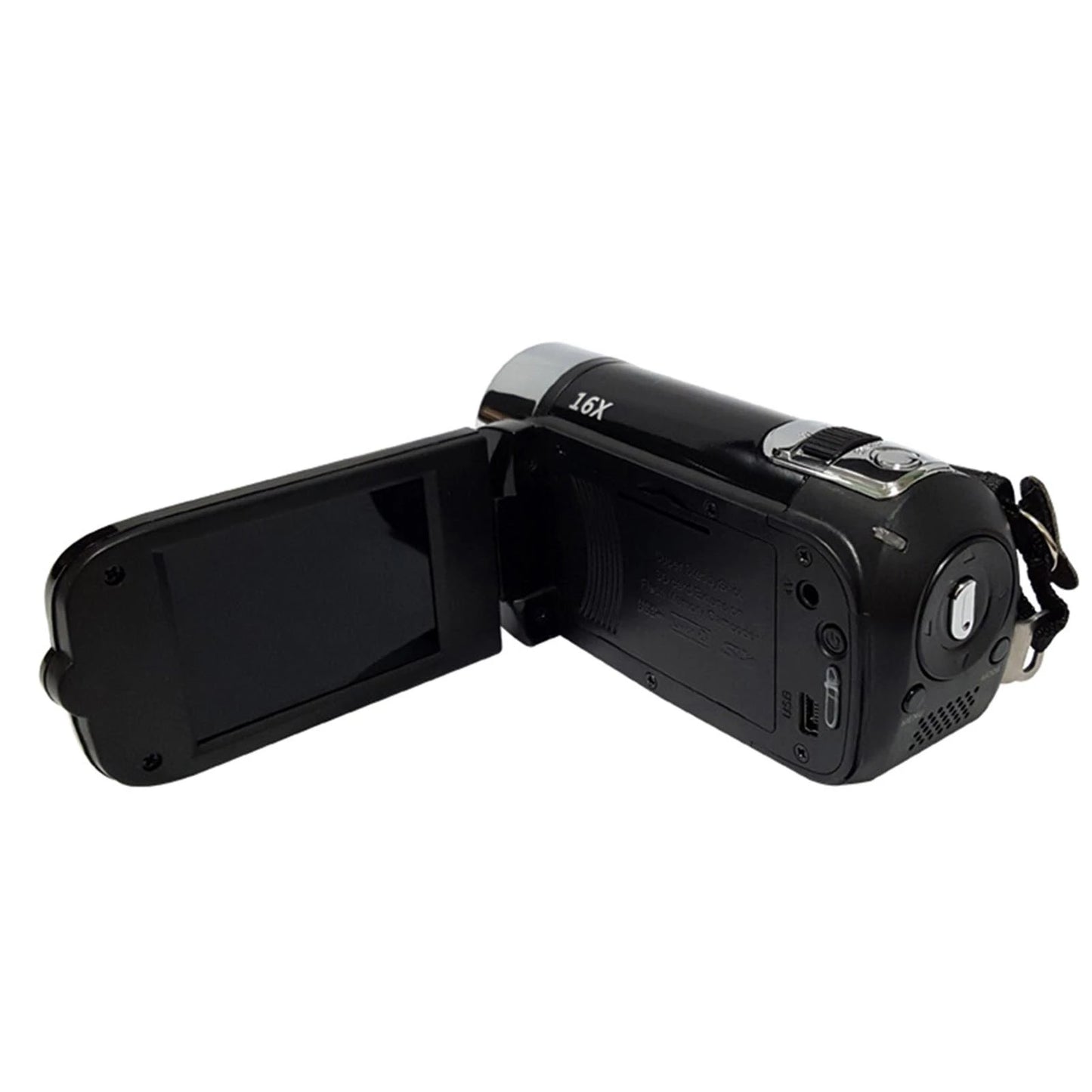 16MP 1080P Digital Video Camera Recorder 16X Digital Zoom Built-in Microphone Speaker 2.4Inches TFT Screen Lightweight Camcorder.