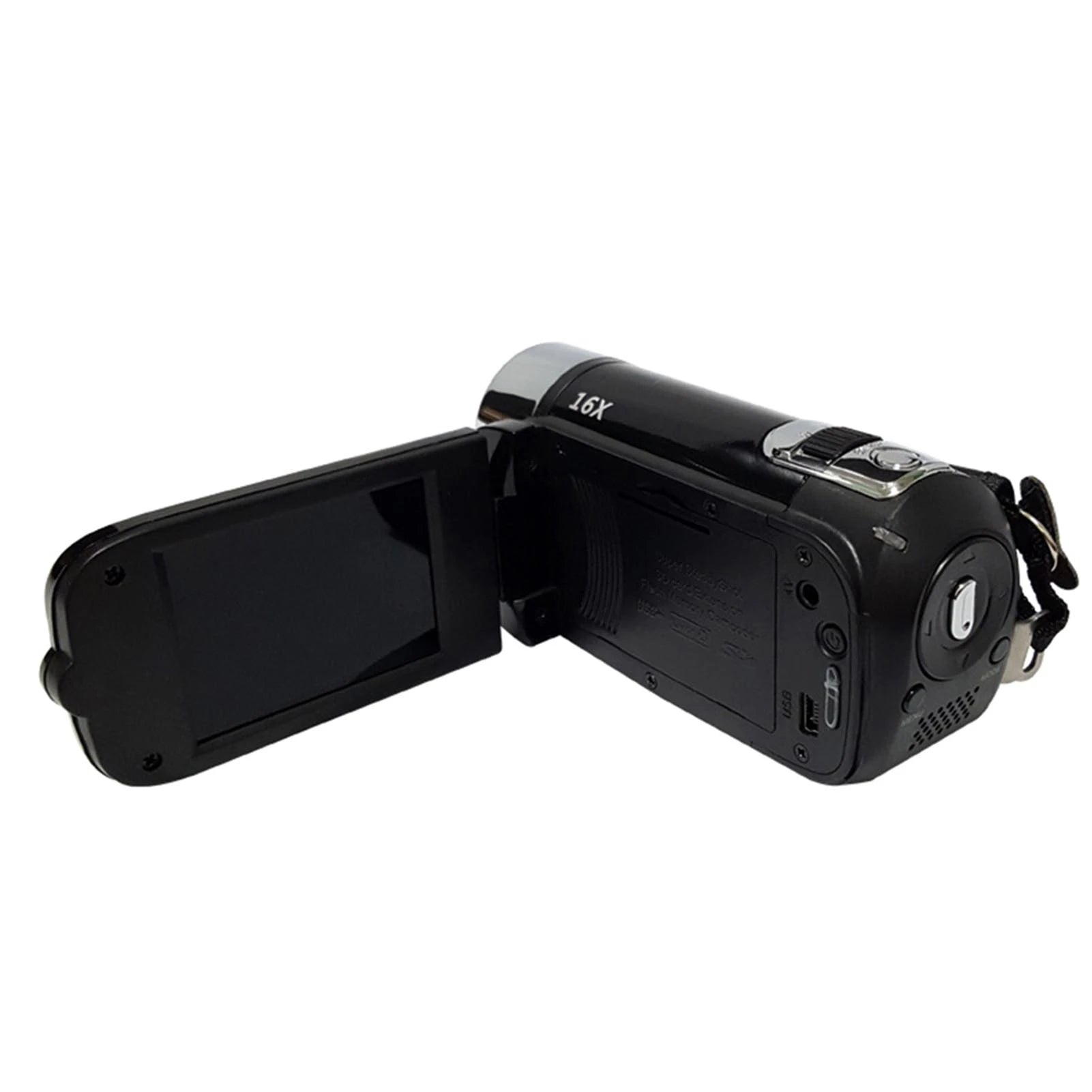 16MP 1080P Digital Video Camera Recorder 16X Digital Zoom Built-in Microphone Speaker 2.4Inches TFT Screen Lightweight Camcorder.