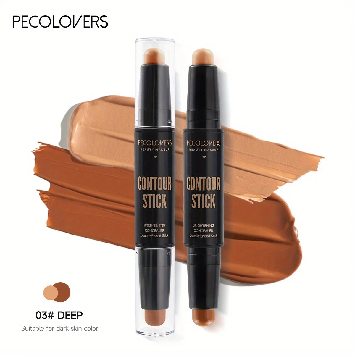 Double Head Highlight Pen Face Make Up Liquid Waterproof Contouring Foundation Contour Makeup Concealer Stick Pencil Cosmetics.