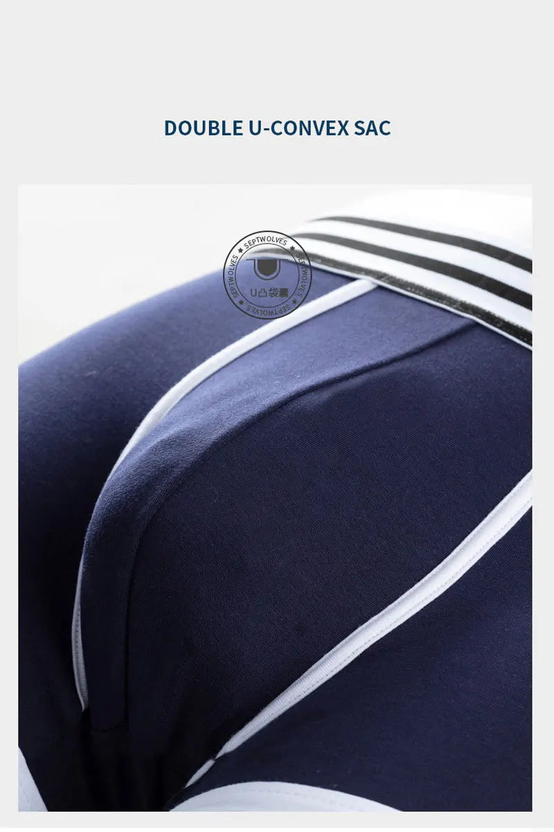 Männer weiche Unterhose Trunks Baumwolle hochwertige Unterwäsche u konvexe Tasche Höschen Cueca mittlere Taille atmungsaktive Boxershorts homme