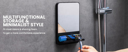 TAILI Acryl Anti Nebel Spiegel Dusche Rasieren Fogless Spiegel Waschraum Zubehör Für Frauen Make-Up Mann Rasieren Bad Werkzeuge