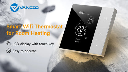 WiFi Thermostat Tuya Smart Home Thermoregulator For Boiler/Electric/Underfloor Heating Temperature Controller Alice Alexa Google.