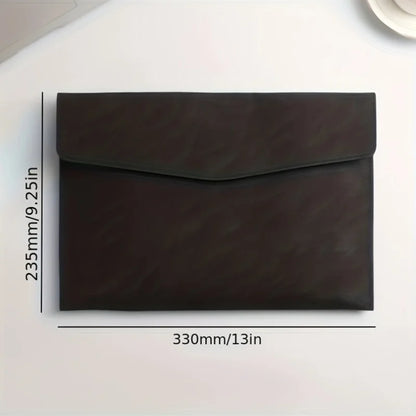 A4 File Storage Bag Simple File Folders Business Office School File Organizer Bags Laptop Sleeve.