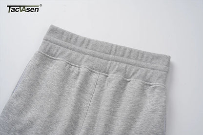TACVASEN Fleece Hose mit weitem Bein Damenmode hoch taillierte Jogging hose Lounge hose weiche warme Winter Baggy Hose Streetwear