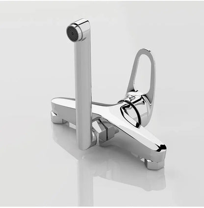 Kitchen Faucet Mixers Wall Mounted Single Handle Mixer Tap Sink Faucet Rotation Hot Cold Water Mixer Mop Pool Tap Basin Faucet