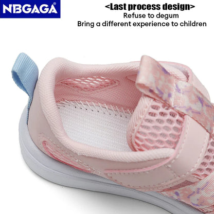 Summer Breathable Kids Sandals Boy and Girl Fashion Sneakers Lightweight Non Slip Walking Shoes Comfortable Sport Shoes.