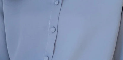 Summer Women All-match Solid Turn-down Collar Half Sleeve Chiffon Shirt Fashion Casual Shirring Single-breasted Blouses Female.