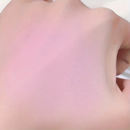 2024 Monochrome Face Blush Palette Longlasting Waterproof Pressed Powder Matte Blush for Contouring Cheeks Travel Cosmetics.