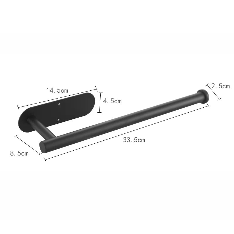 Badezimmer-Papierhandtuchhalter, vertikaler Toilettenpapierhalter aus Edelstahl, perforationsfreier, bodenstehender Toilettenpapierhalter