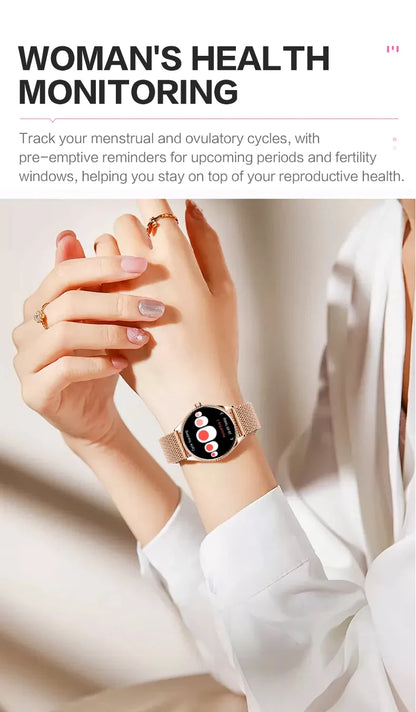 VALDUS VL60 Pro 2025 New Smartwatch For Women Men  AMOLED Screen Bluetooth Call IP68 Waterproof  Fitness Sports Smart Watch Gift.