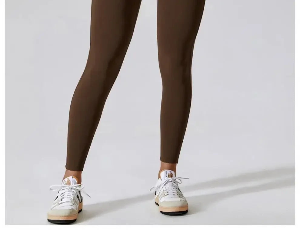 Fall New Style Long Sleeve Zipper Tight Butt Enhancing One Piece Fitness Pants Women Running Sports Training Yoga Black.