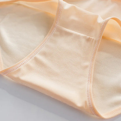 Plus Size Panties Women's Cotton Underwear Girls Briefs Solid Color Lingeries Shorts Comfortable Underpant For Woman 3XL/4XL.