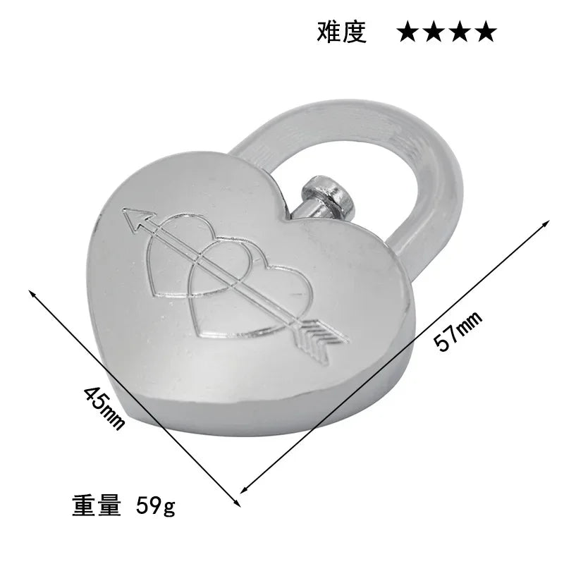 Alloy Metal Unlocking Toys Brain Teaser Metal Puzzle Toys Children Adult Funny Gift IQ Challenge Game.